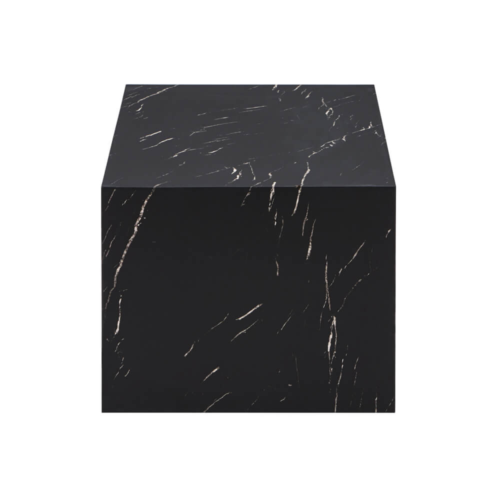 Couchtisch Marmor AMIRI L - 95 x 50 cm Schwarz