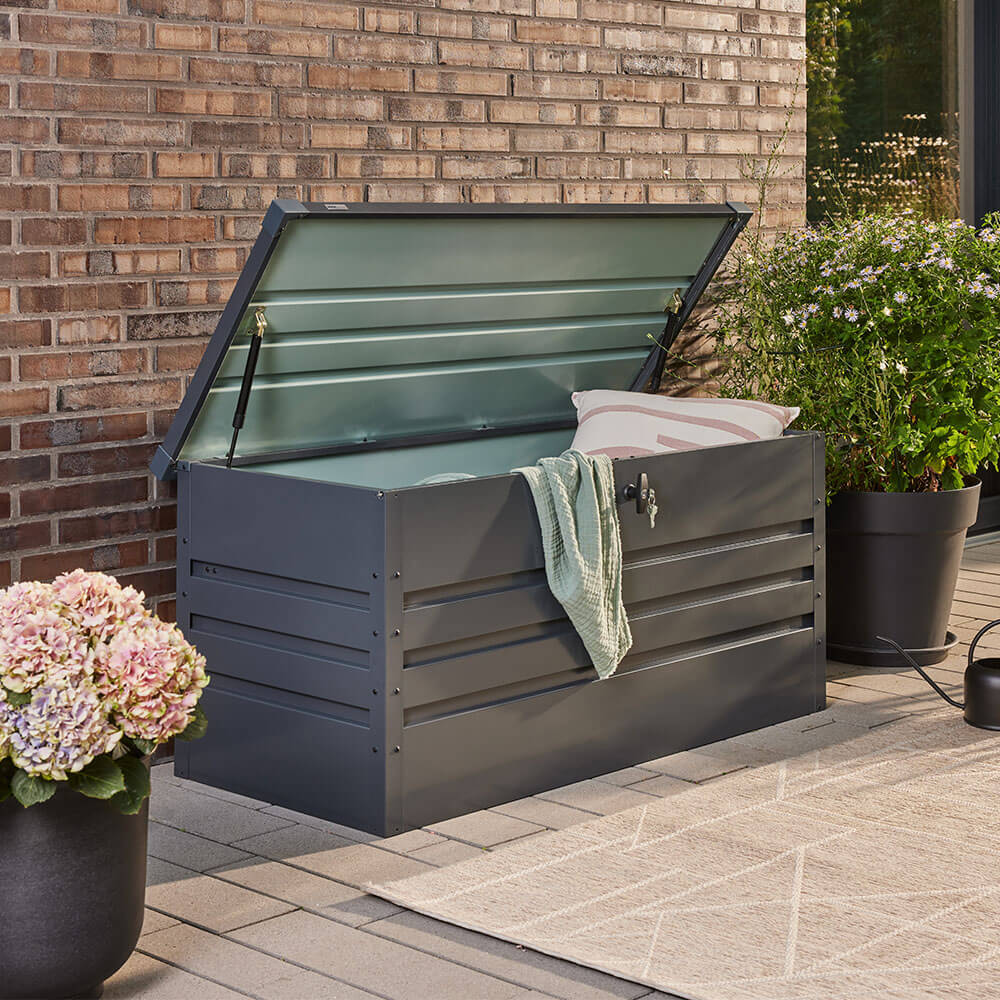 Metallaufbewahrungsbox MEGABOX XL - 126 x 56 cm 400l Anthrazit