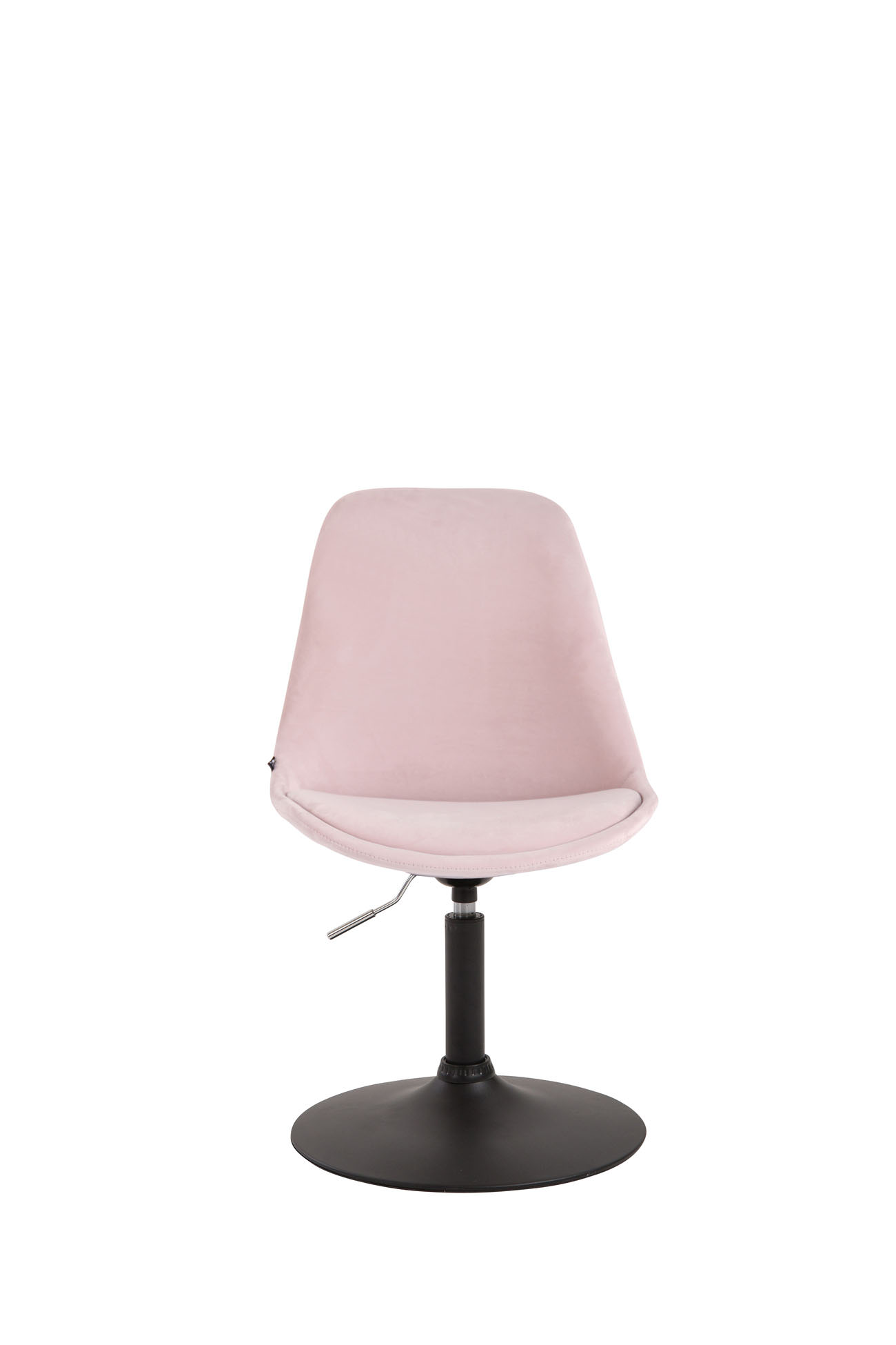 Esszimmerstuhl Maverick Samt schwarz, pink