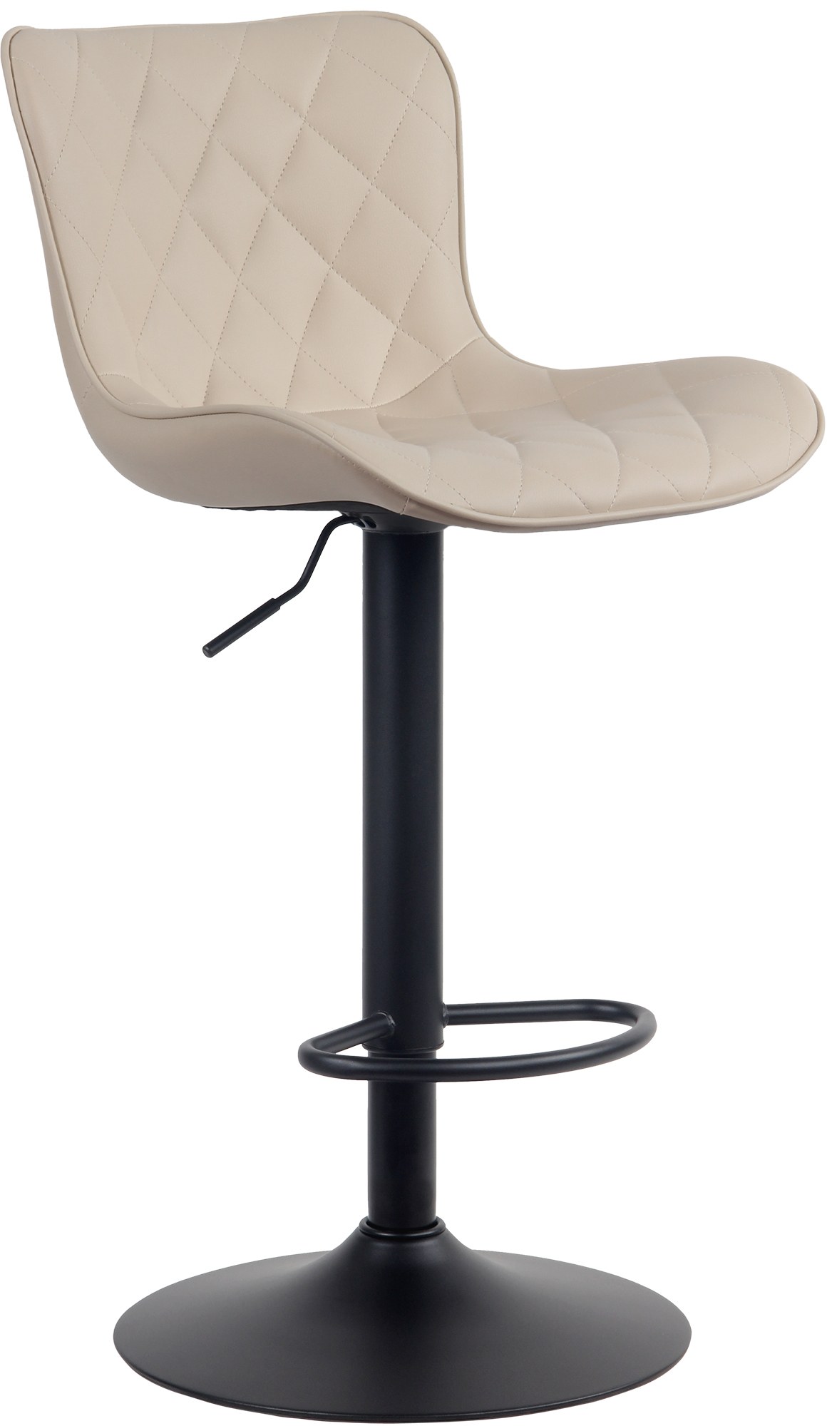 Barhocker Emma Kunstleder, creme