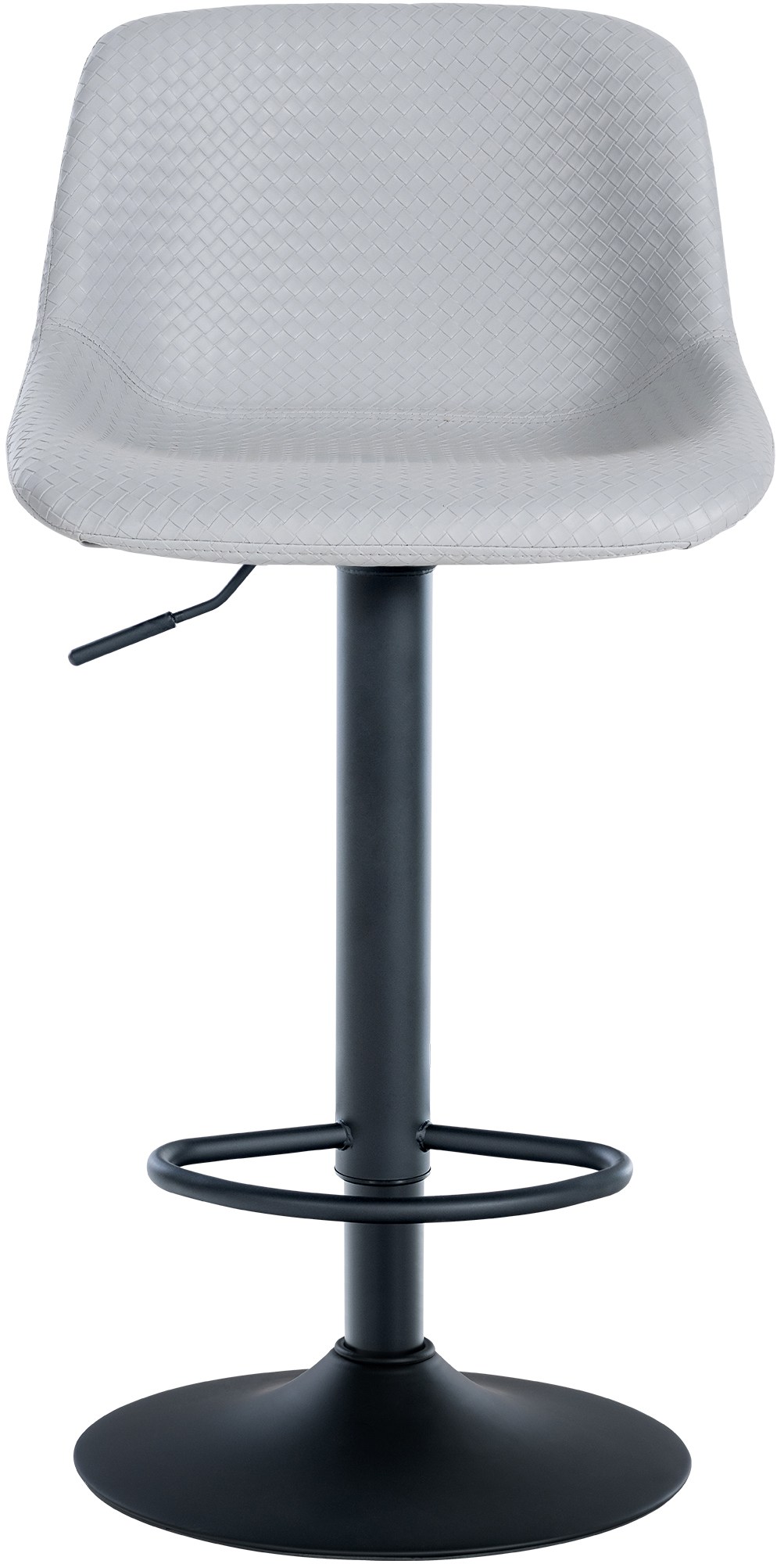 Barhocker Loft Kunstleder, grau