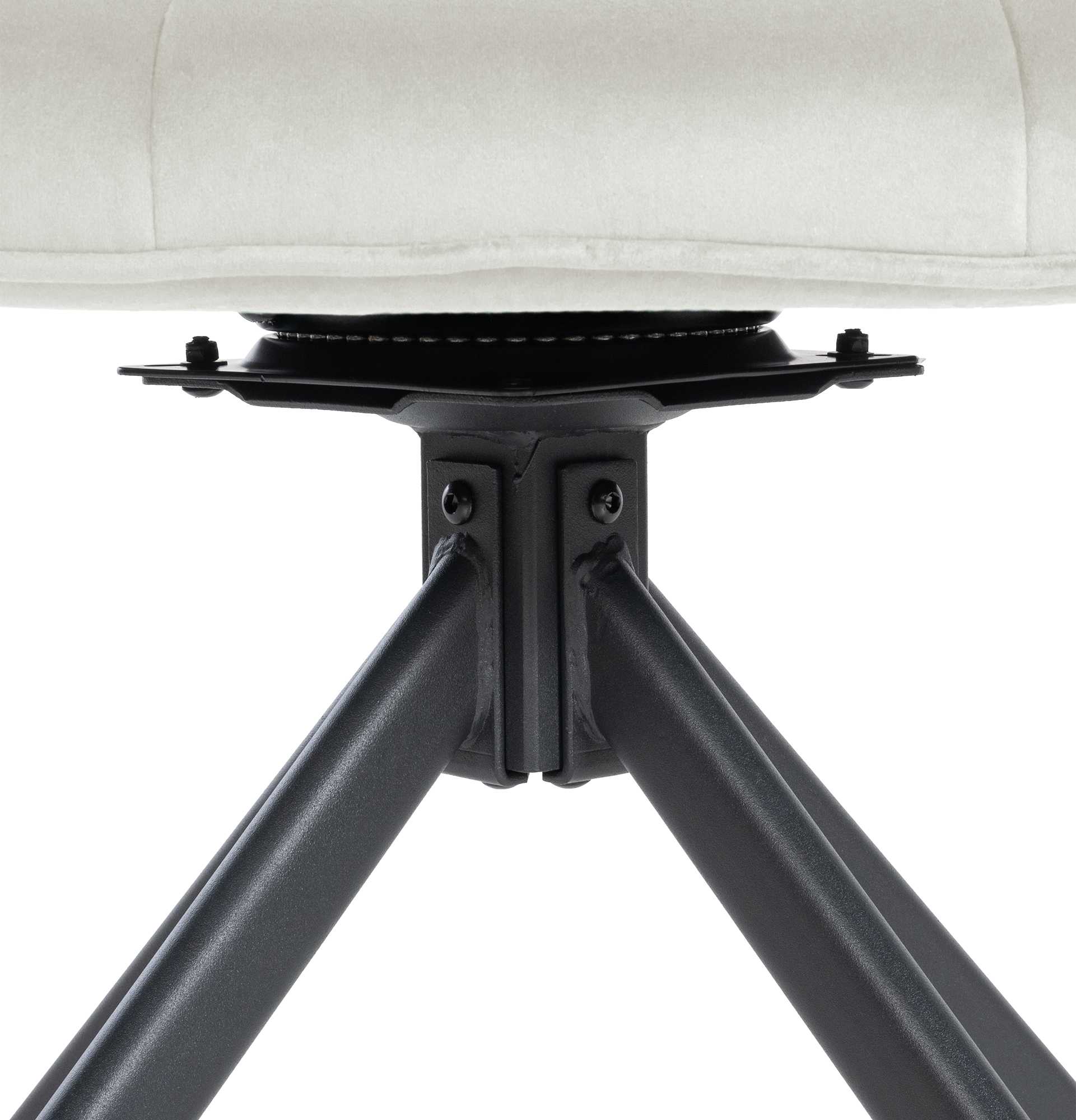 Stuhl Westport Samt, creme