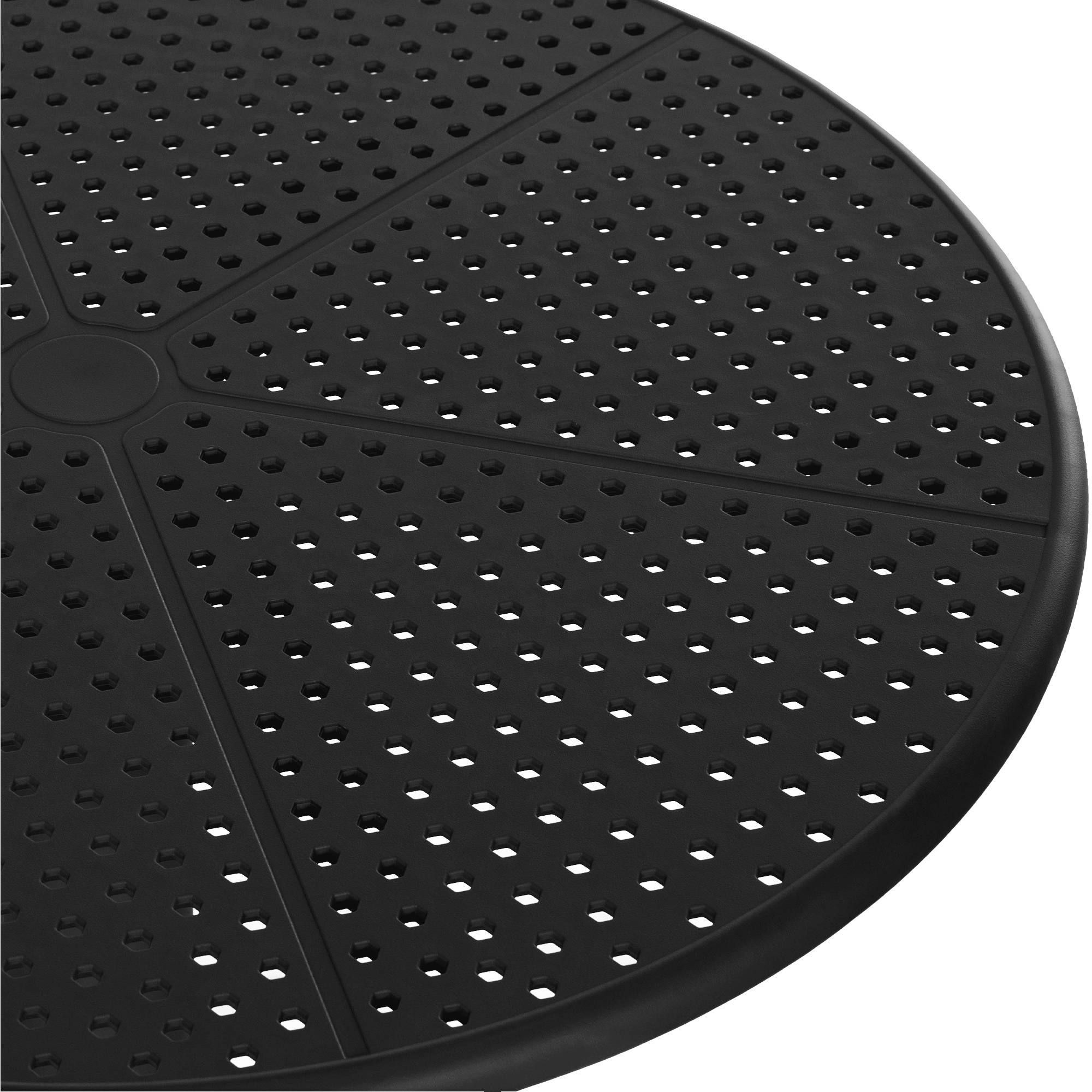 Tisch Lacota rund 60 cm, schwarz