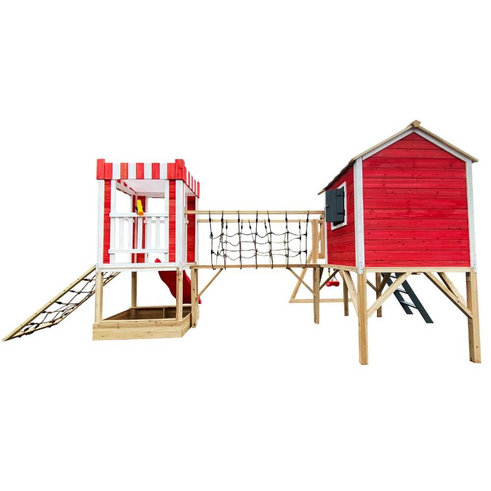 Spielpark inkl. Rutsche WUNDERLAND - 555 x 340 cm