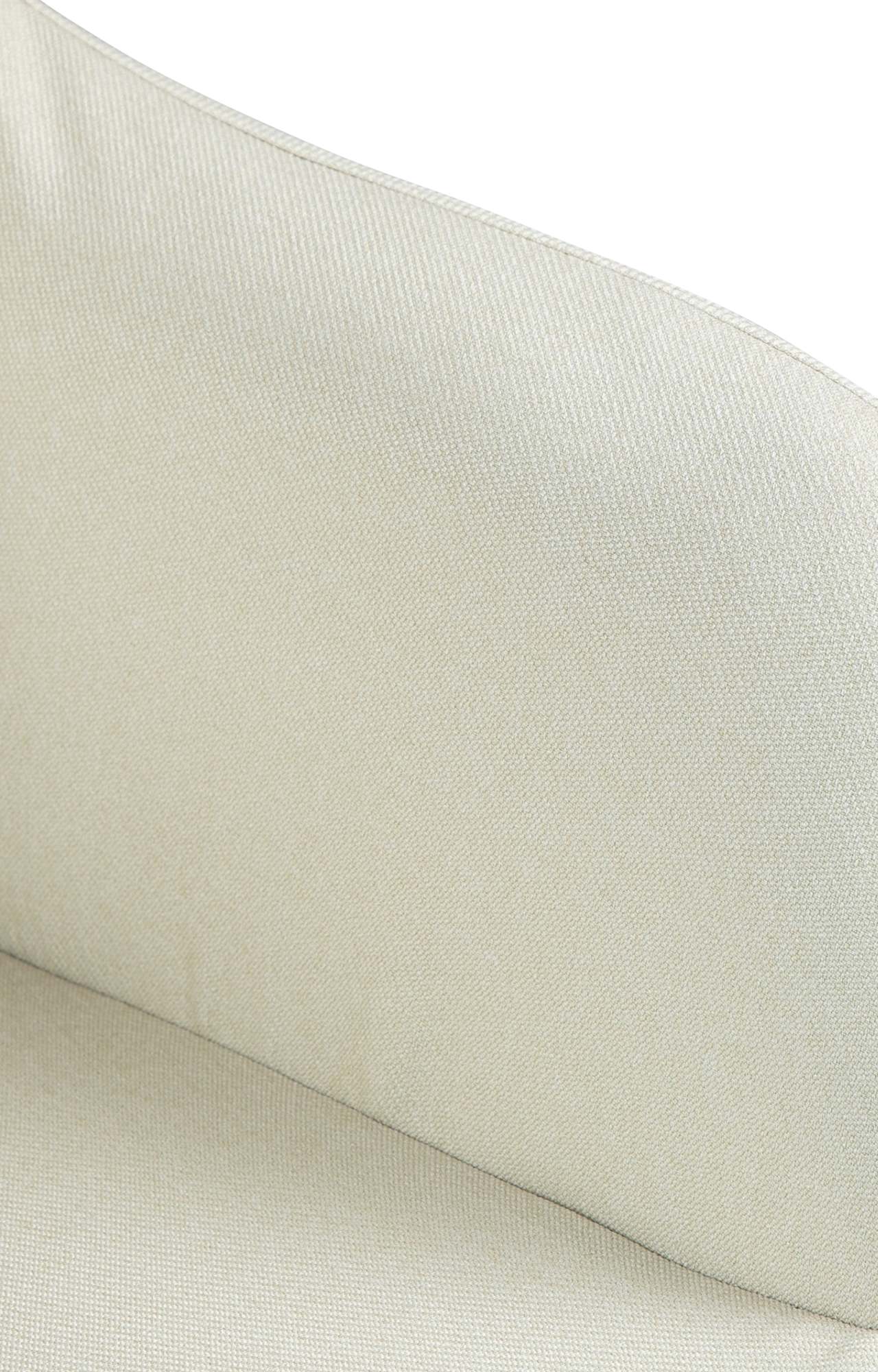 Barhocker Natoma Stoff weiß, creme