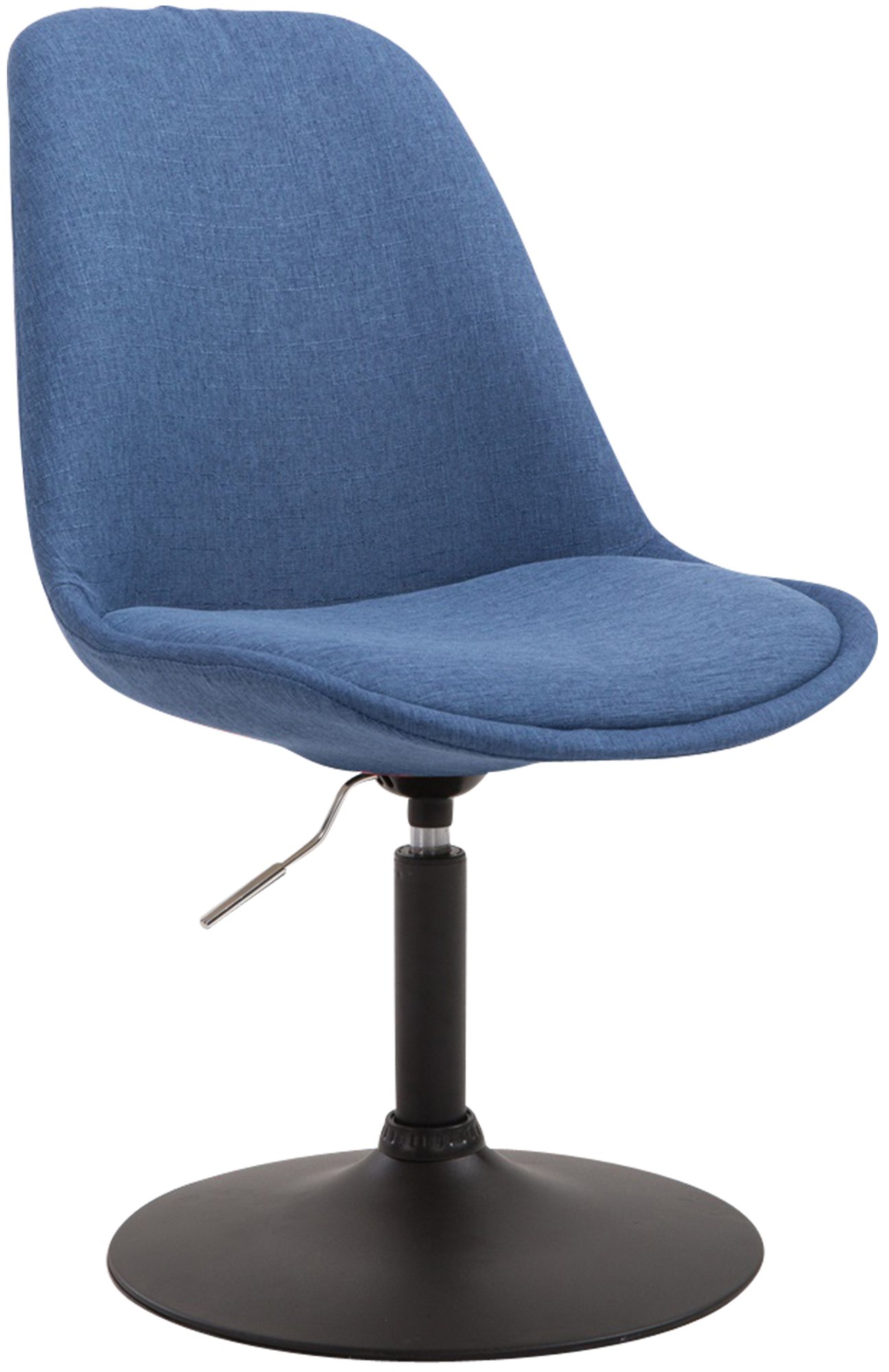Stuhl Maverick B Stoff, blau