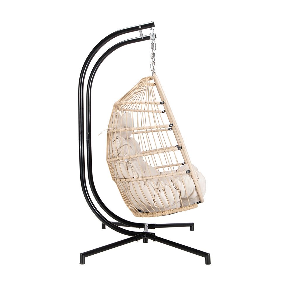 Hängesessel LOMA – 2 Sitzer Beige