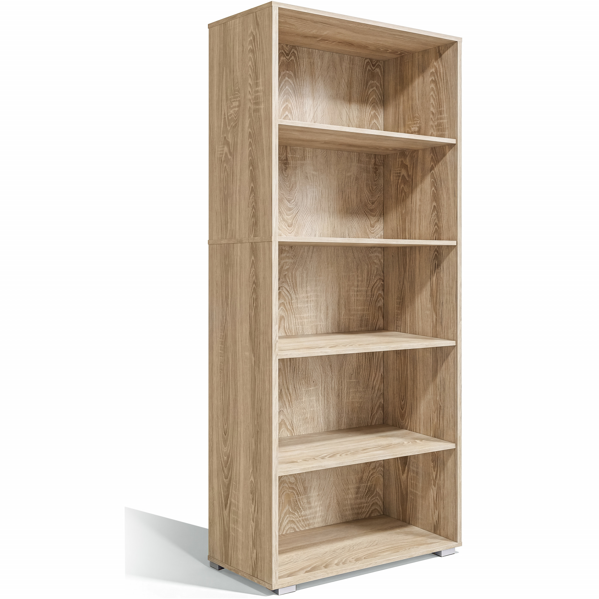 Bücherregal Vela Eiche 5 Fächer