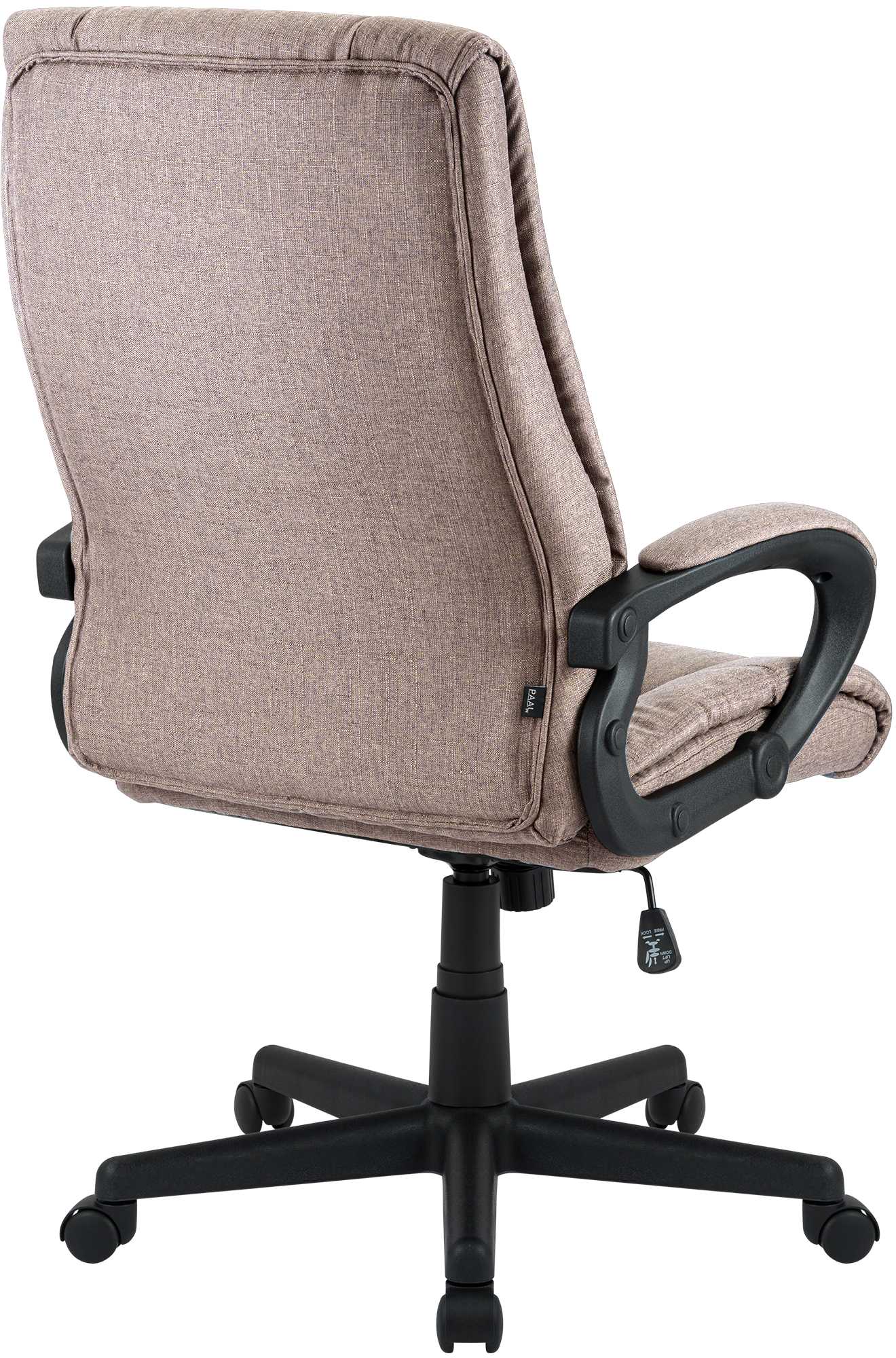 Bürostuhl XL Sparta Stoff, taupe