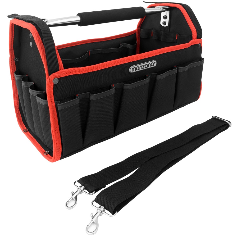 Werkzeugtasche Schwarz/Rot 42cm