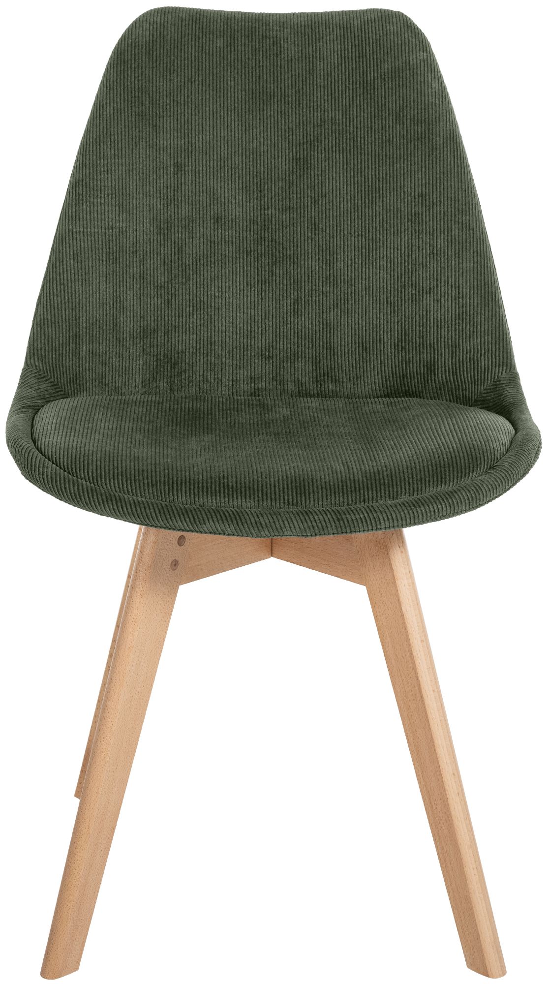 Stuhl Linares Cord, grün