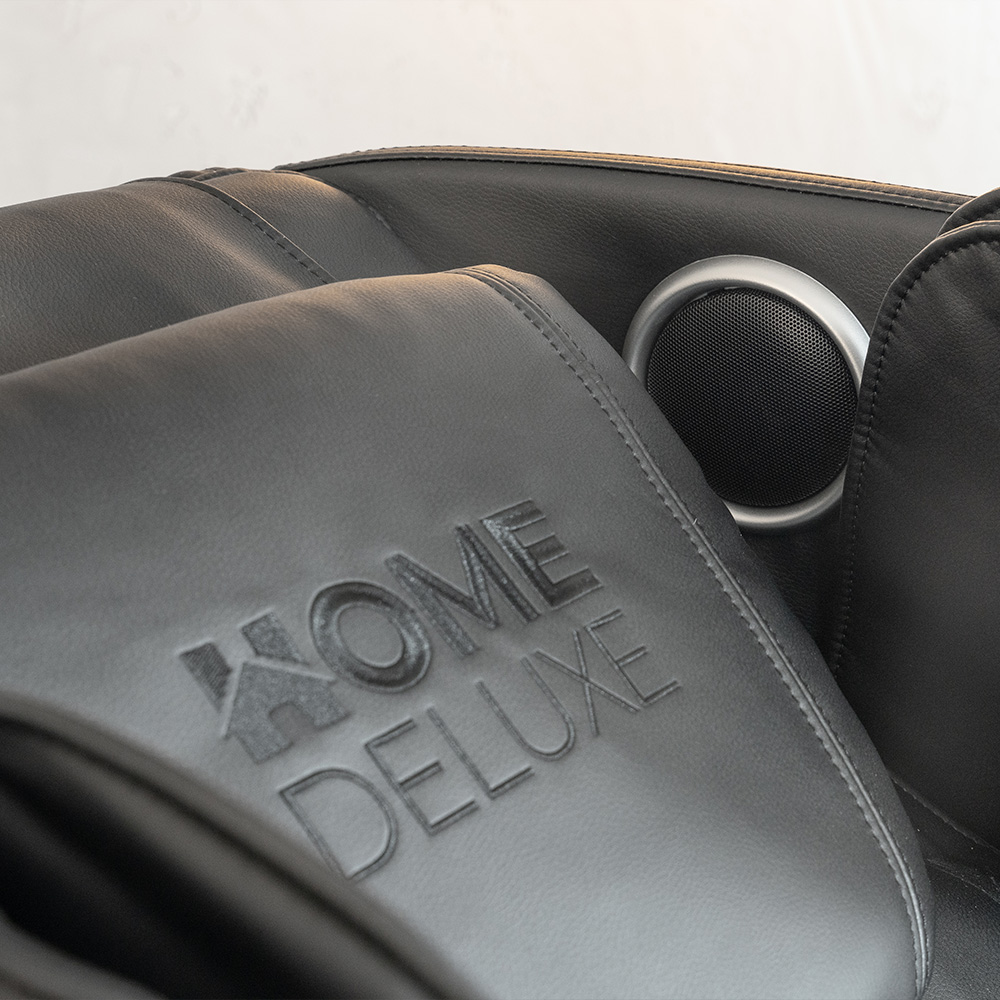 Massagesessel MARINO mit Premium Webstoffpolsterung - Anthrazit