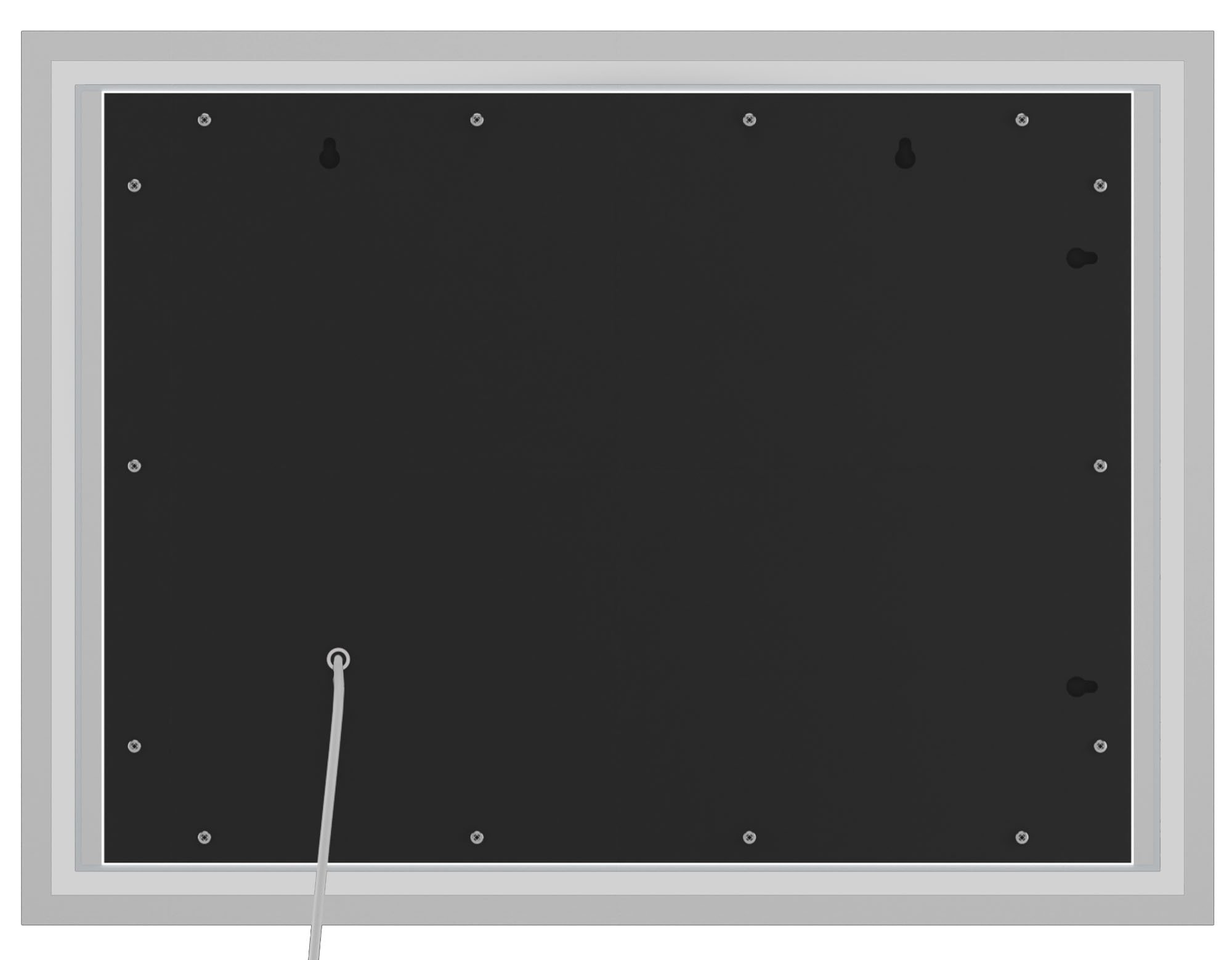 Badspiegel Jaffrey 60x80 ohne Bluetooth, klarglas