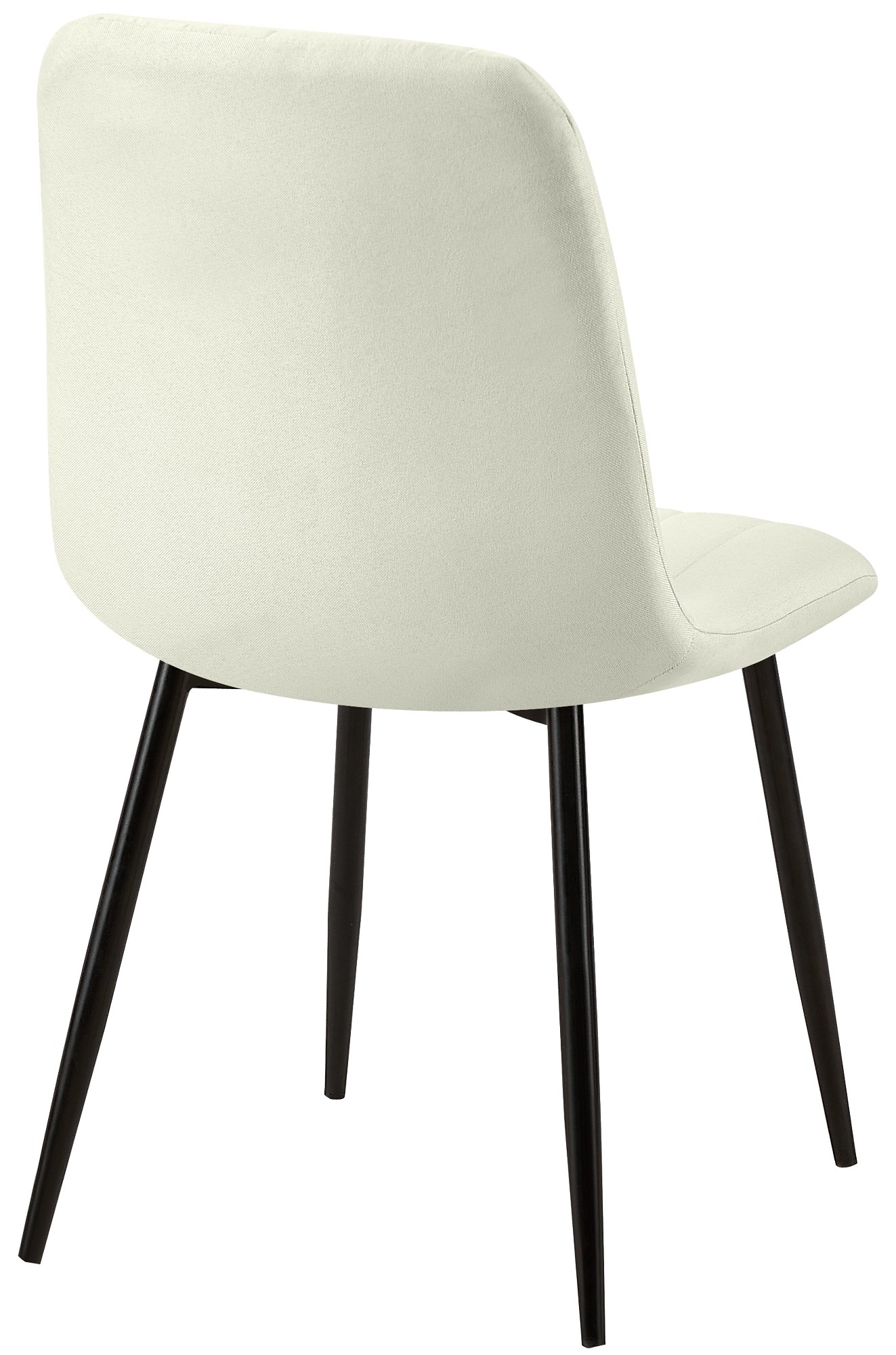 4er Set Stühle Dijon Stoff, creme