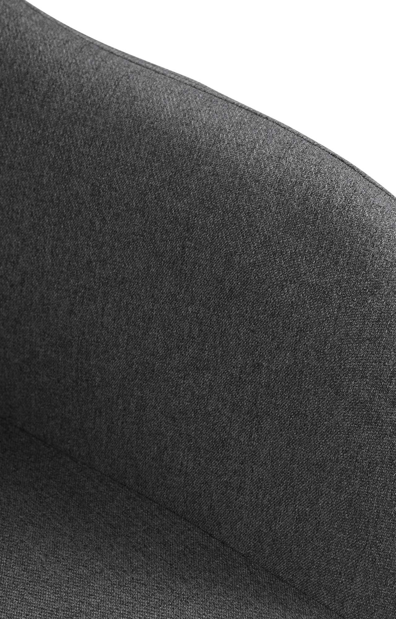 Barhocker Natoma Stoff schwarz, dunkelgrau