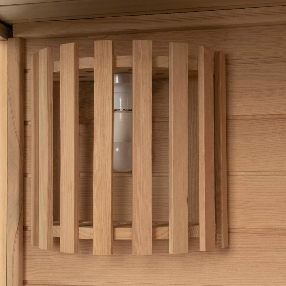 Traditionelle Sauna SKYLINE BIG XL - 200 x 200 cm für 6 Personen