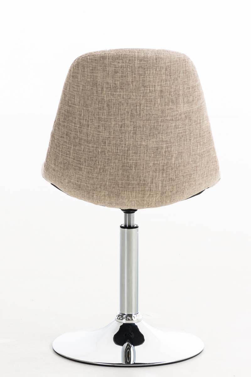 Stuhl Emil Stoff, creme