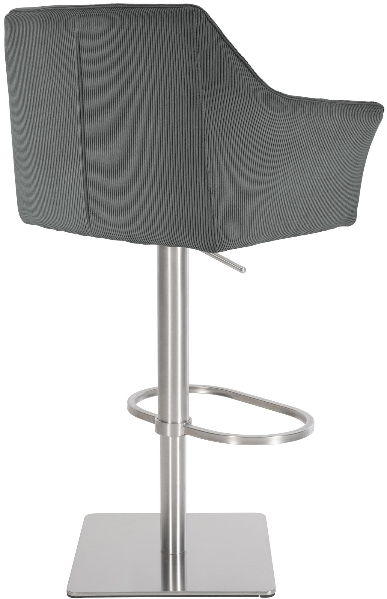 Barhocker Damaso E Cord, grau