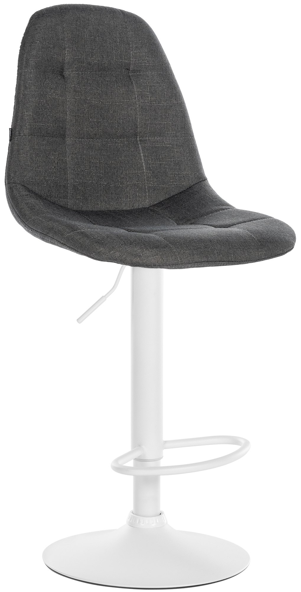 Barhocker Elmore Stoff W, dunkelgrau