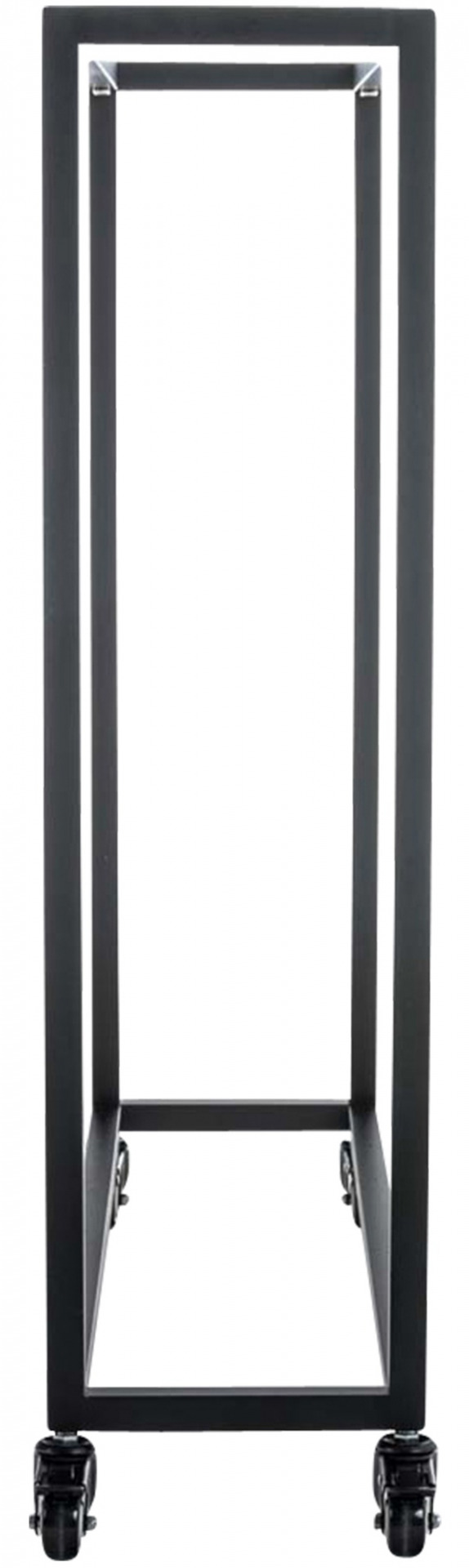 Kaminholzständer Hetta 25x100x100 cm, schwarz