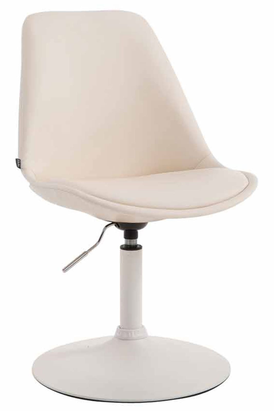 4er Set Esszimmerstühle Maverick W Kunstleder, creme