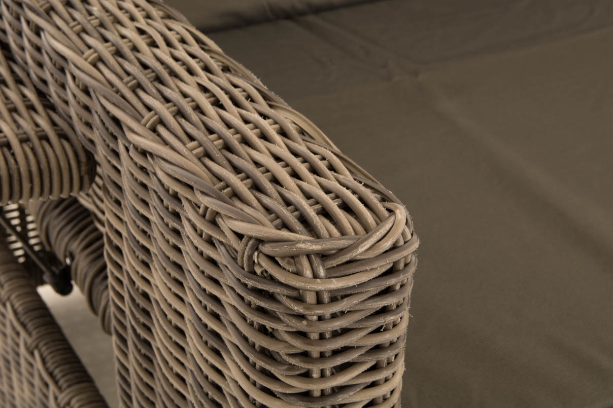 Sofa Ancona Anthrazit 5mm, grau-meliert