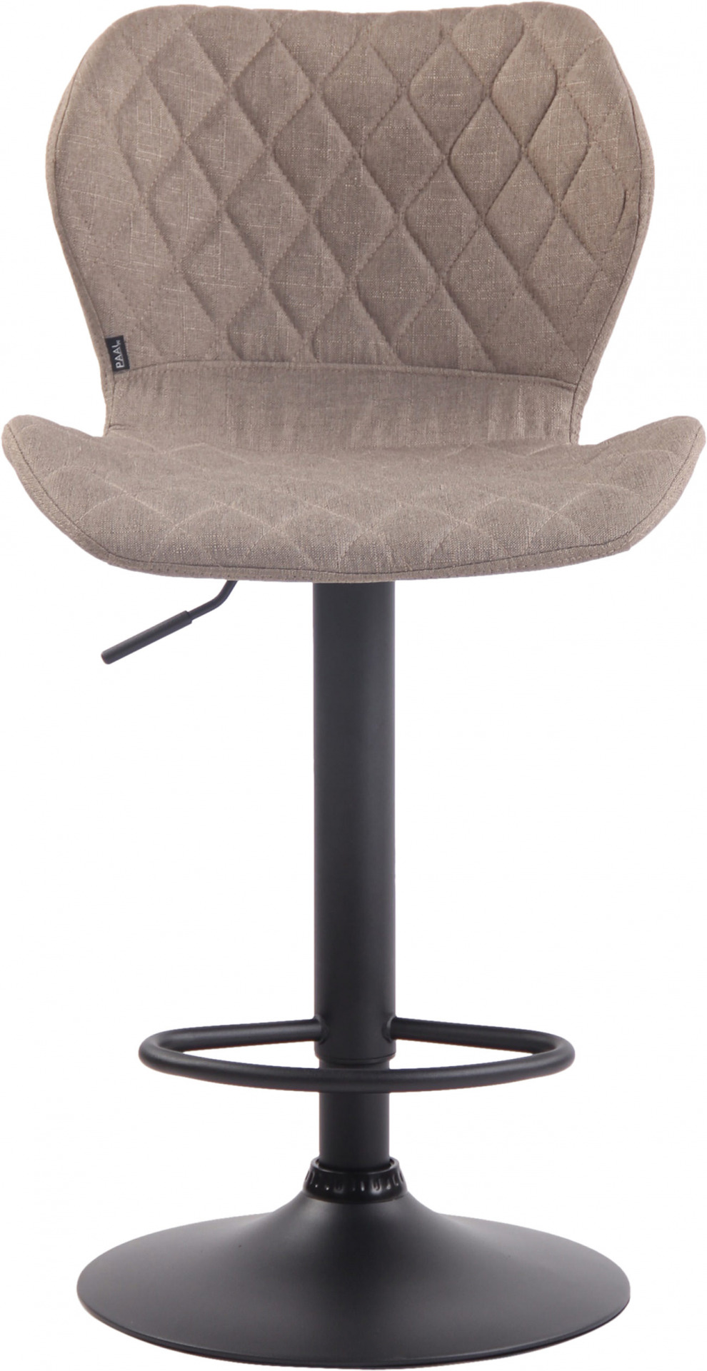 2er Set Barhocker Cork Stoff schwarz, taupe