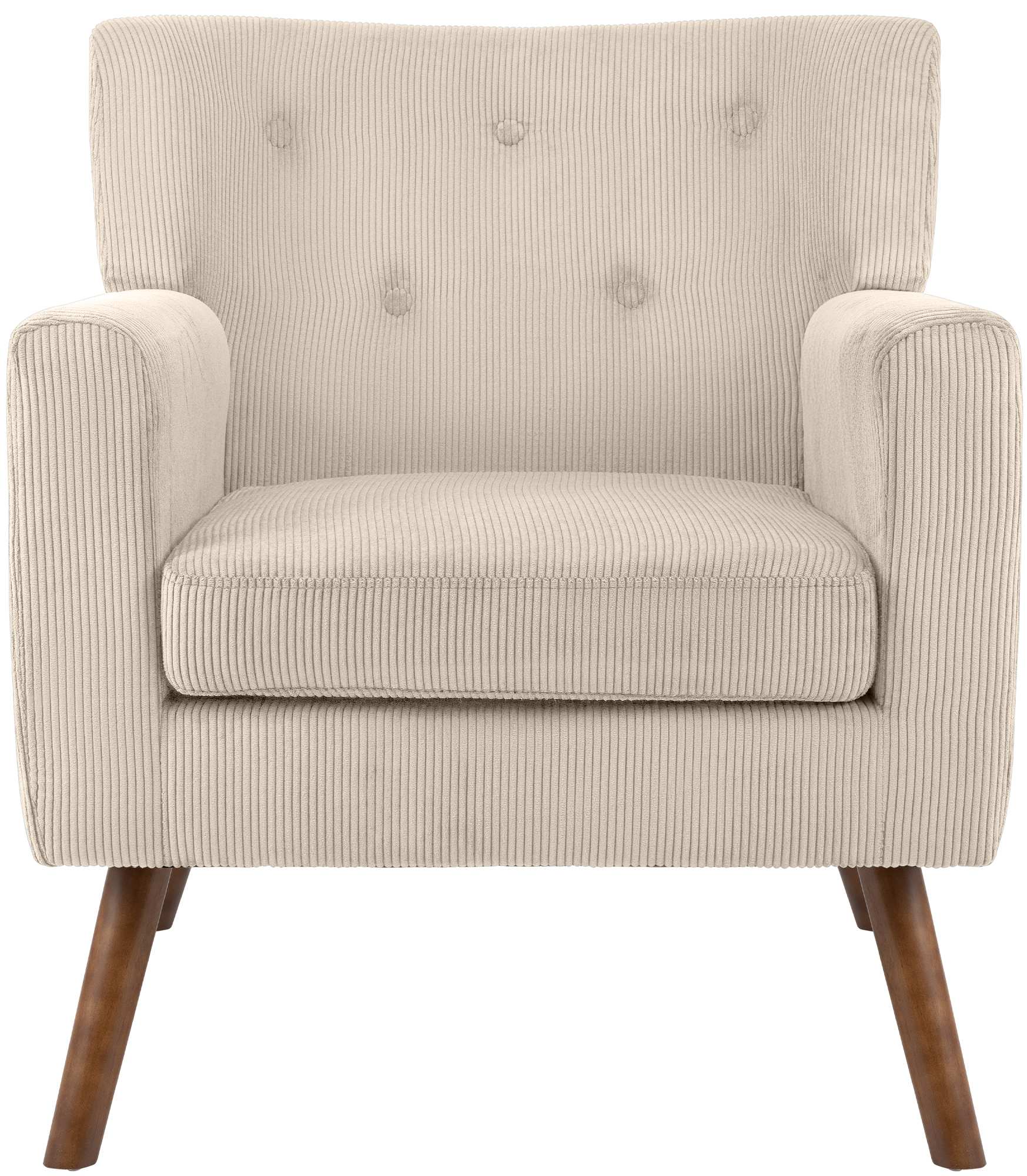 Sessel Kioni Cord, creme