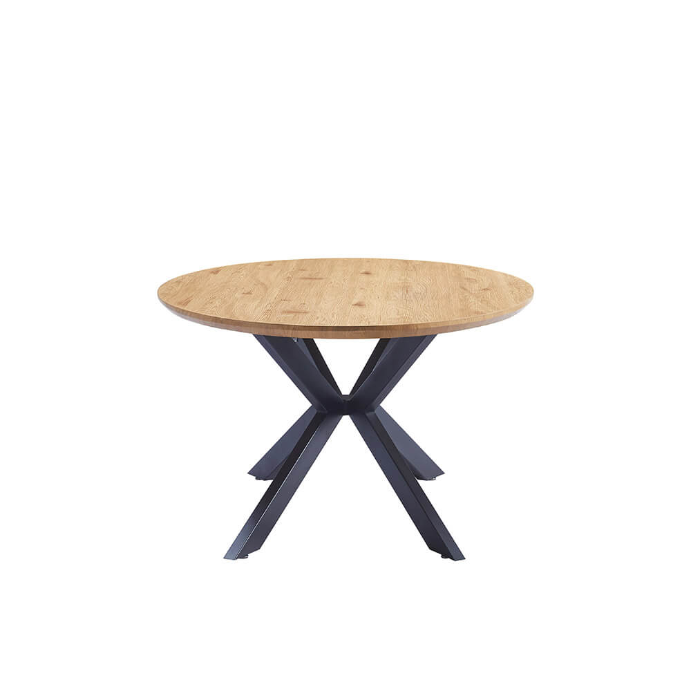 Esstisch Oval AVENTIS inkl. Sternfuß - 200 x 120 cm Light Oak