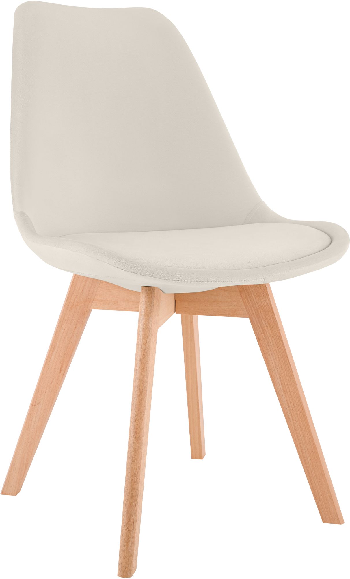 Stuhl Linares Samt, beige