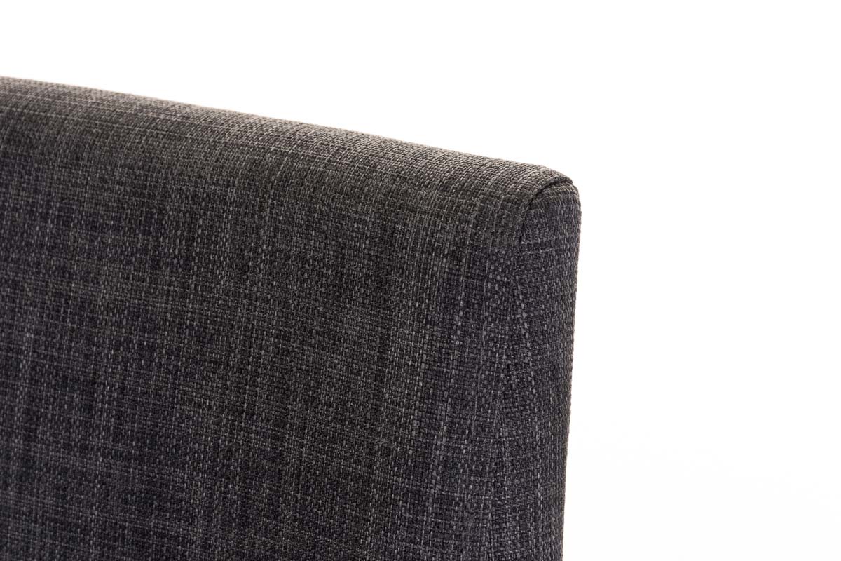 Barhocker Panama B Stoff, dunkelgrau