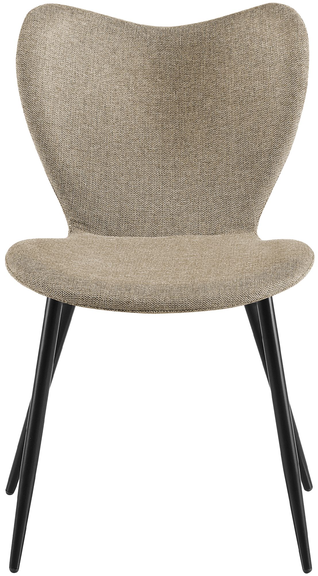 Esszimmerstuhl Maika Stoff, taupe