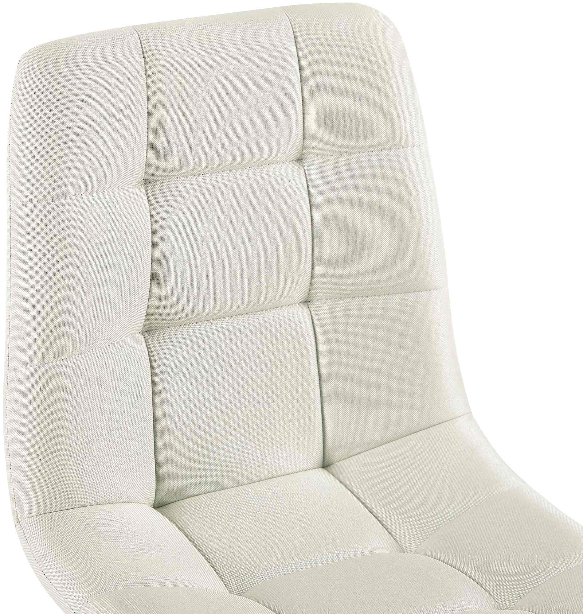 4er Set Esszimmerstühle Antibes Stoff, creme
