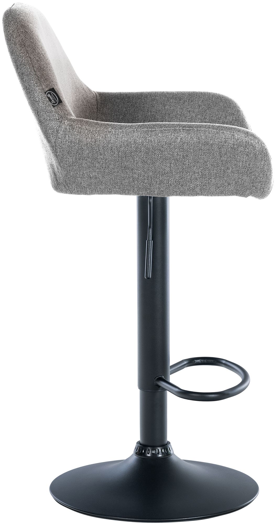 Barhocker Braga Stoff B, grau