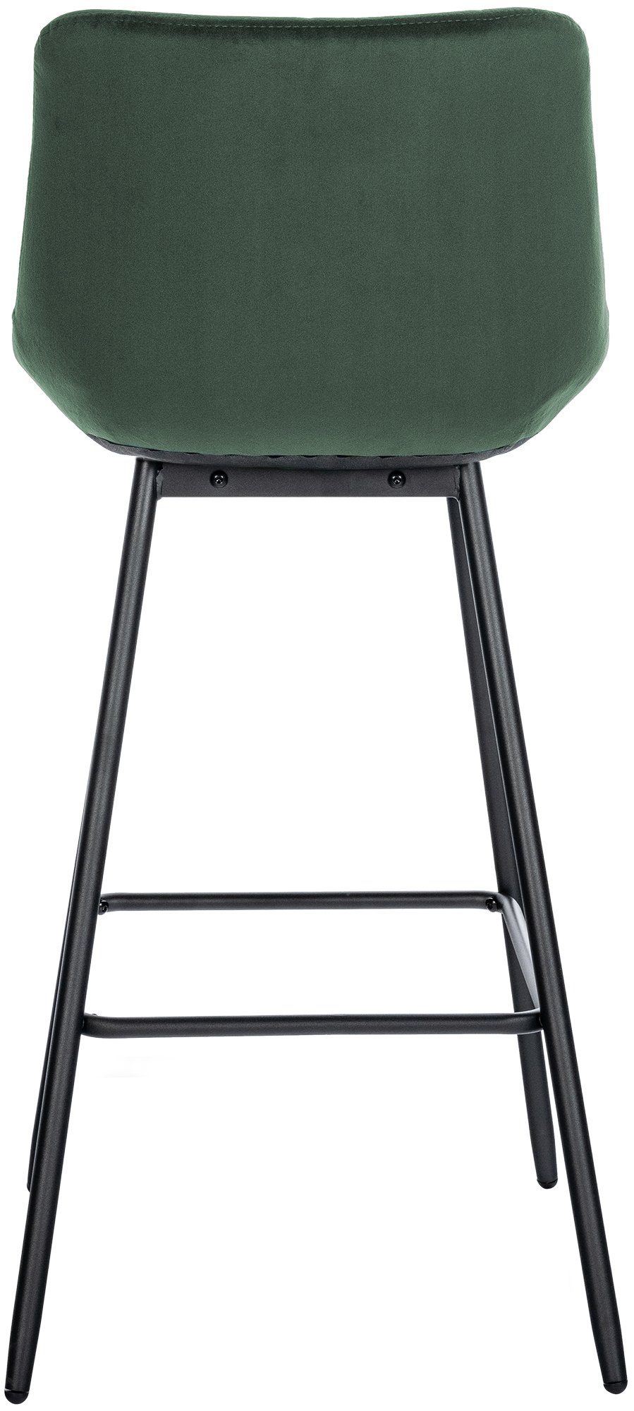 Barhocker Weston Samt, dunkelgrün
