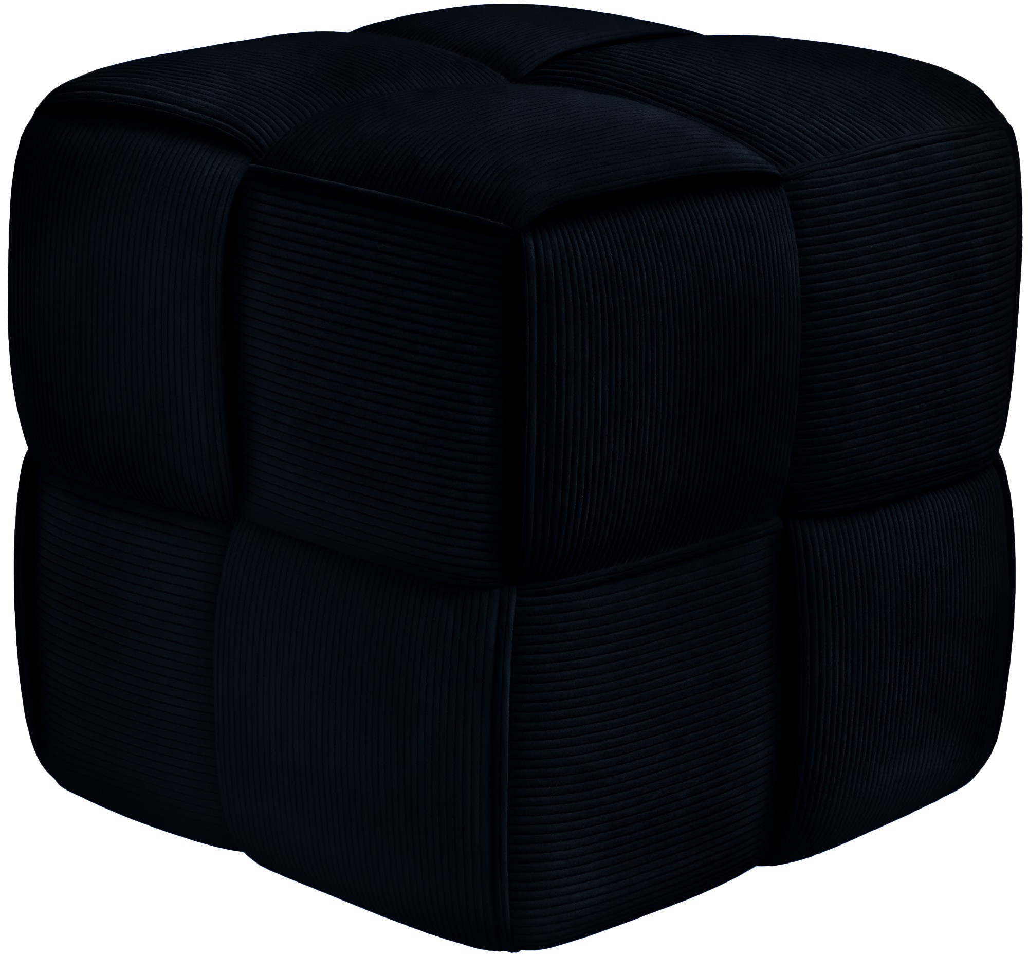 Sitzhocker Forinta Cord, anthrazit
