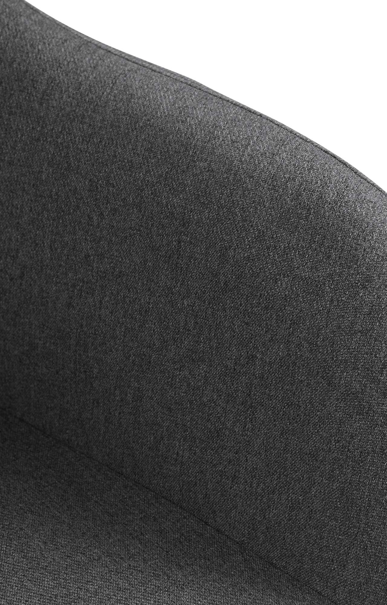 Barhocker Natoma Stoff weiß, dunkelgrau