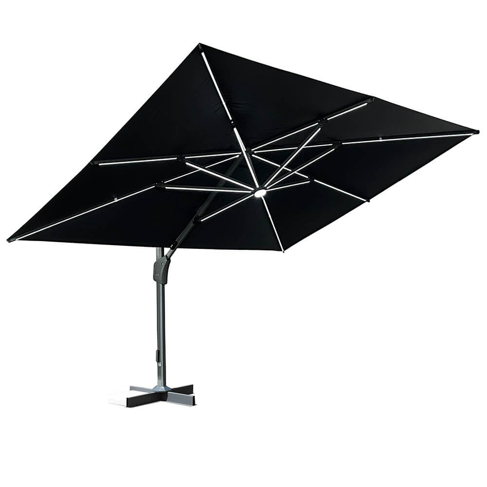 LED Sonnenschirm DIARO - 400 x 300 cm
