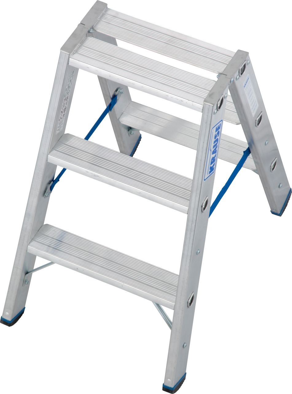 STABILO Stufen-Doppelleiter 2x3 Stufen