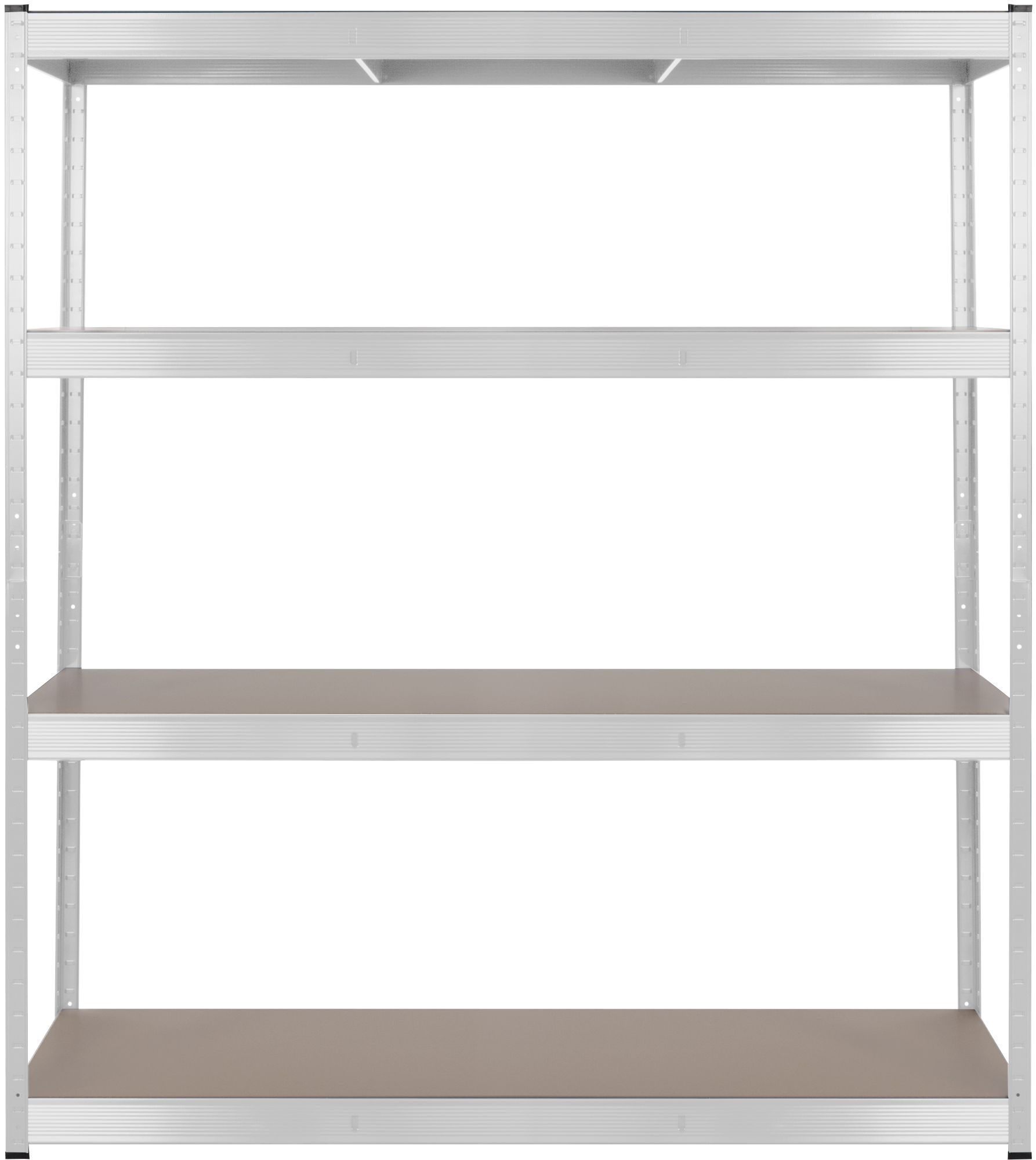 Schwerlastregal 160x60x180 cm, weiß