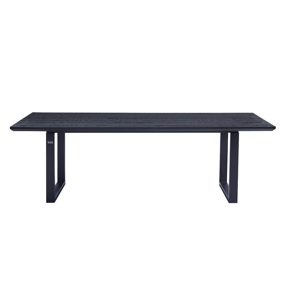 Esstisch Eckig AVENCIA inkl. U-Fuß - 240 x 120 cm Dark Oak