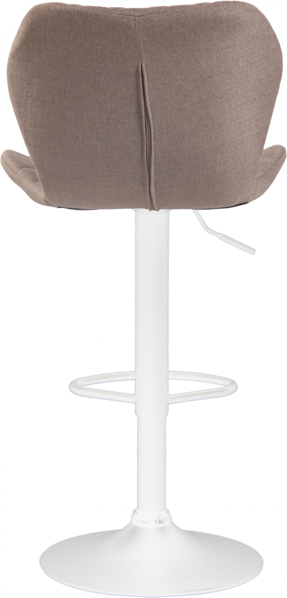2er Set Barhocker Cork Stoff weiß, taupe