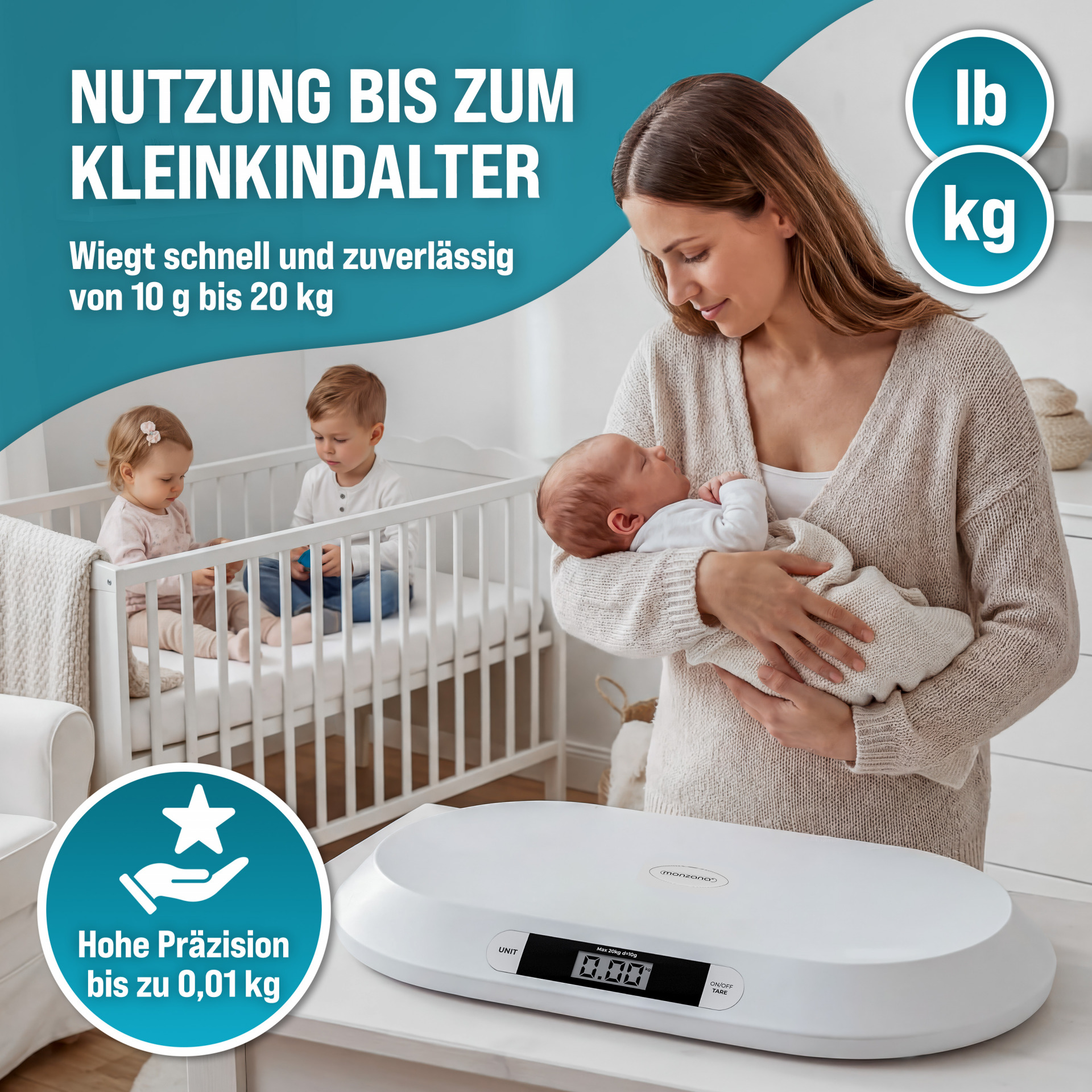 Babywaage bis 20 kg