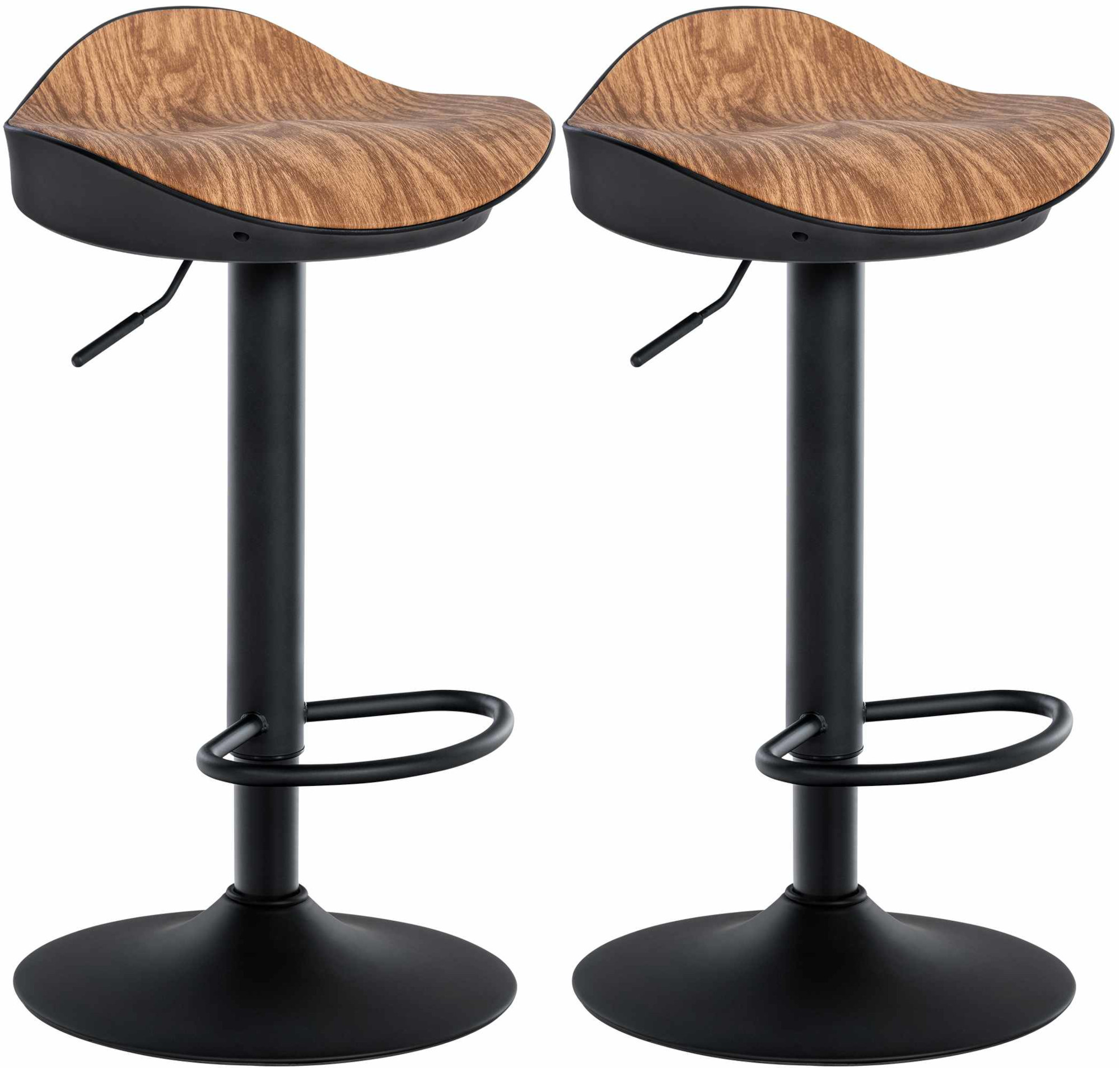 2er Set Barhocker Alisson, natura