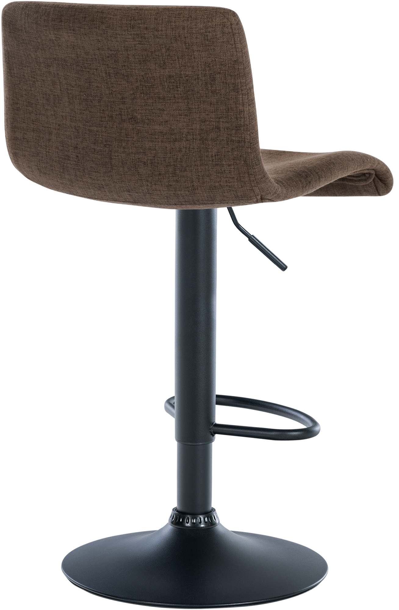 Barhocker Branford Stoff, braun