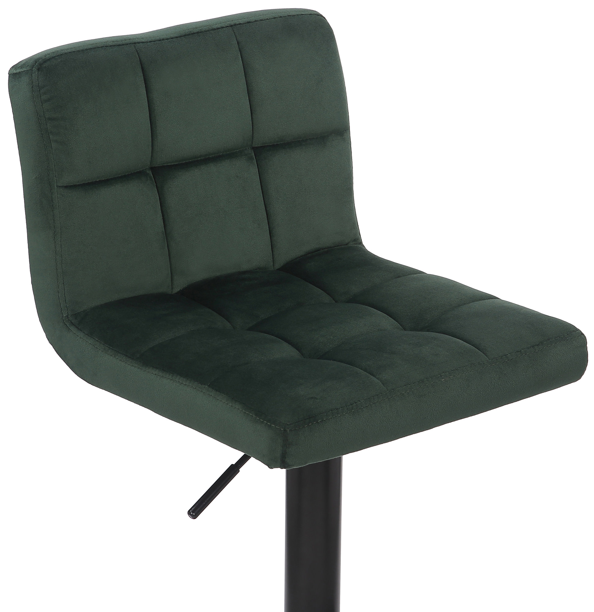 2er Set Barhocker Feni Samt, grün