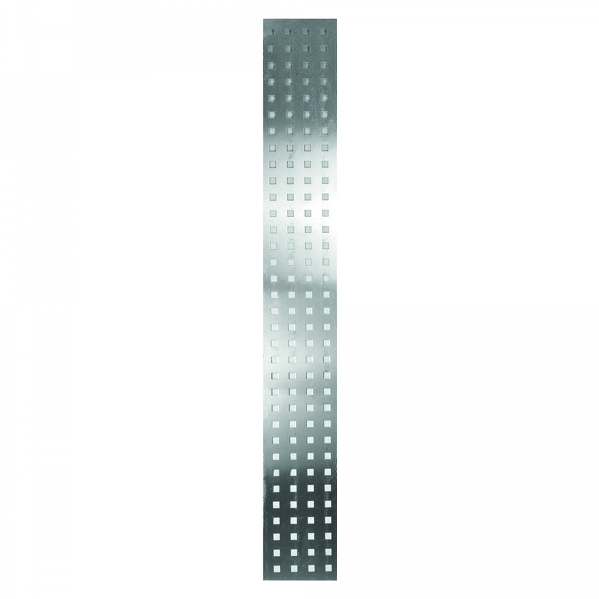 AALBORG-Serie, Aluminiumblech, 25 x 179 cm, 1 mm stark, Lochmaß 20/20 mm