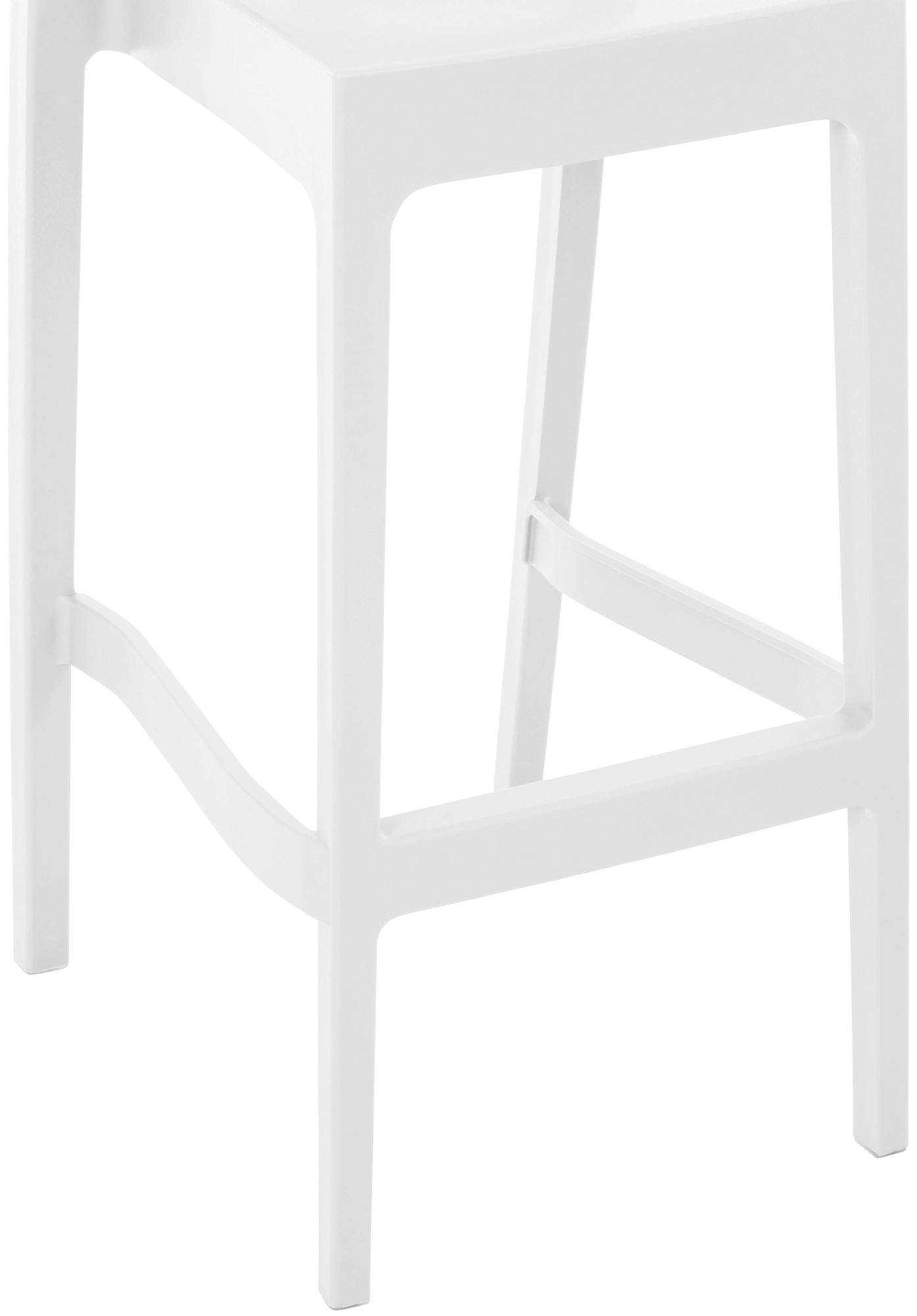 2er Set Barhocker Maya, weiß