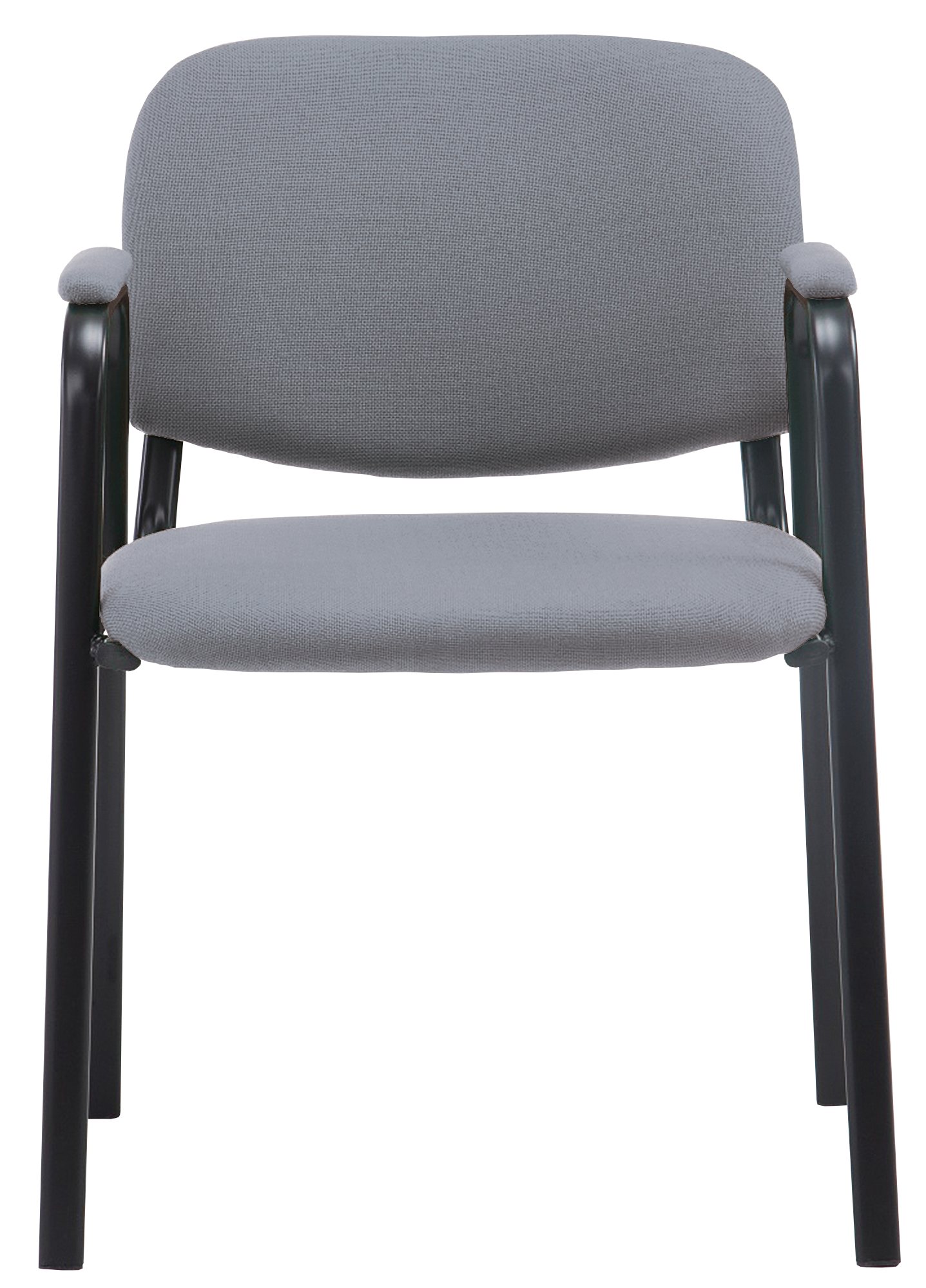 Besucherstuhl Ken PRO Stoff, grau