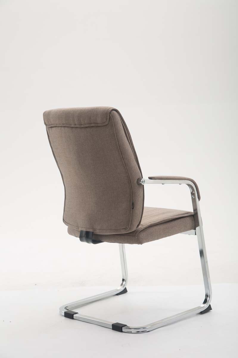 XL Besucherstuhl Anubis Stoff, taupe
